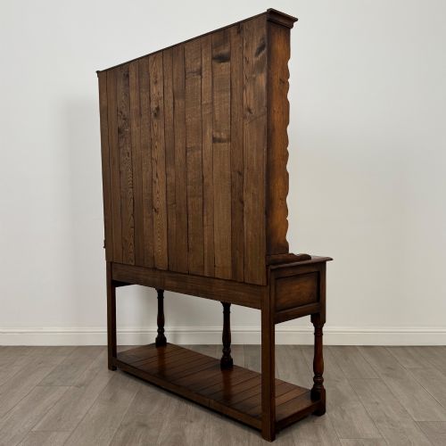 ANTIQUE 20TH CENTURY FINE QUALITY WELSH DRESSER IN OAK - ADDITIONAL PHOTO 5