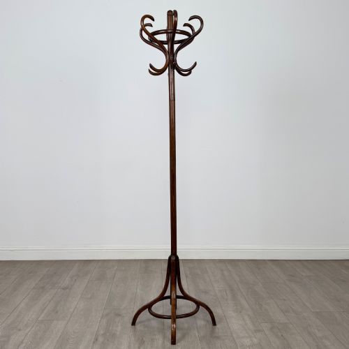 ANTIQUE 20TH CENTURY BENTWOOD COAT STAND IN BEECH - ADDITIONAL PHOTO 1