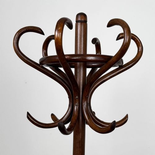 ANTIQUE 20TH CENTURY BENTWOOD COAT STAND IN BEECH - ADDITIONAL PHOTO 3