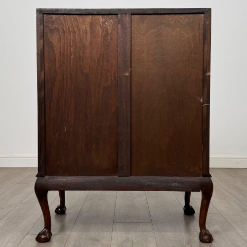 ANTIQUE 20TH CENTURY EDWARDIAN BUREAU IN FIGURED WALNUT - ADDITIONAL PHOTO 5