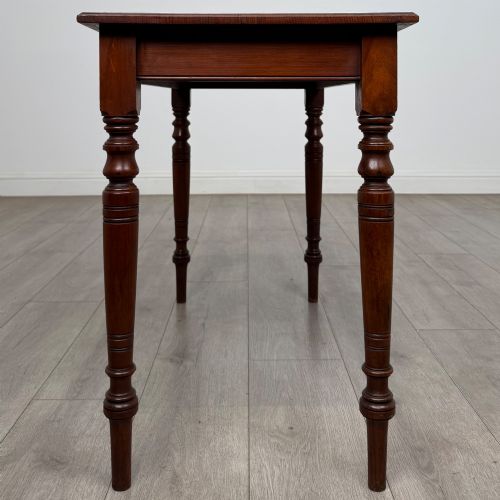 ANTIQUE 20TH CENTURY EDWARDIAN SIDE TABLE IN WALNUT - ADDITIONAL PHOTO 2