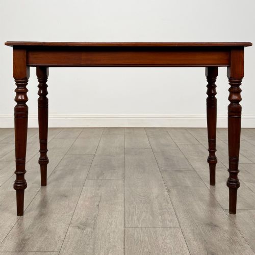 ANTIQUE 20TH CENTURY EDWARDIAN SIDE TABLE IN WALNUT - ADDITIONAL PHOTO 4