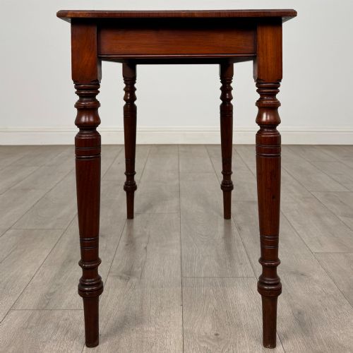 ANTIQUE 20TH CENTURY EDWARDIAN SIDE TABLE IN WALNUT - ADDITIONAL PHOTO 6