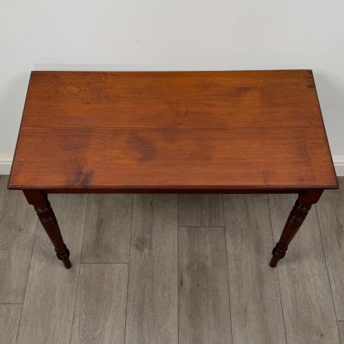 ANTIQUE 20TH CENTURY EDWARDIAN SIDE TABLE IN WALNUT - ADDITIONAL PHOTO 8