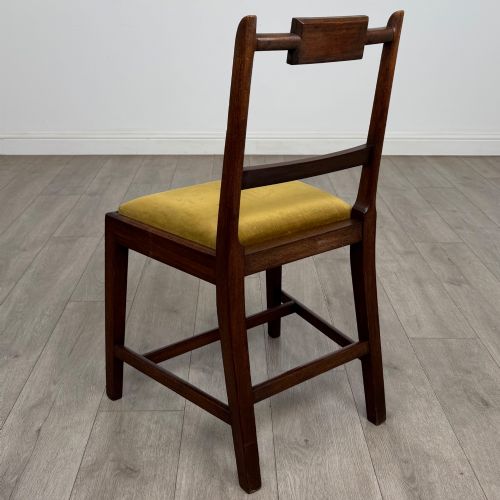 ANTIQUE 18TH CENTURY GEORGIAN SET OF 6 MAHOGANY DINING CHAIRS - ADDITIONAL PHOTO 2