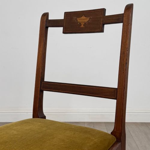 ANTIQUE 18TH CENTURY GEORGIAN SET OF 6 MAHOGANY DINING CHAIRS - ADDITIONAL PHOTO 3