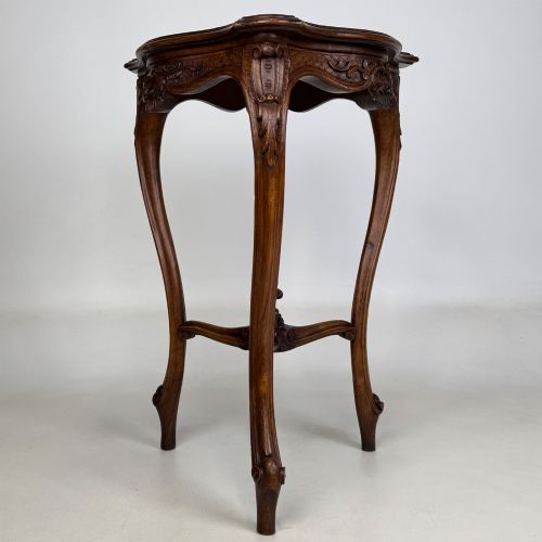 ANTIQUE 20TH CENTURY VICTORIAN STYLE SIDE TABLE IN MAHOGANY - ADDITIONAL PHOTO 1