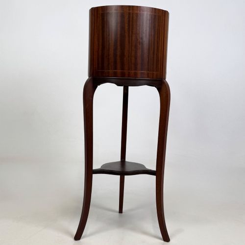 ANTIQUE 20TH CENTURY EDWARDIAN PLANT STAND IN MAHOGANY