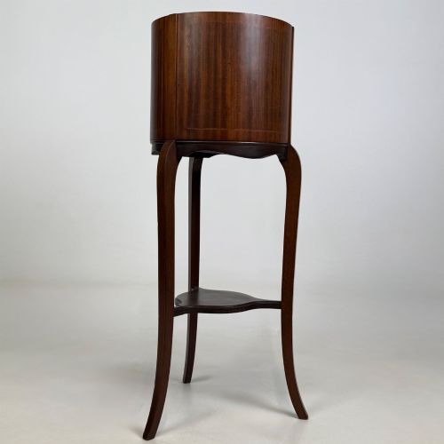 ANTIQUE 20TH CENTURY EDWARDIAN PLANT STAND IN MAHOGANY - ADDITIONAL PHOTO 3