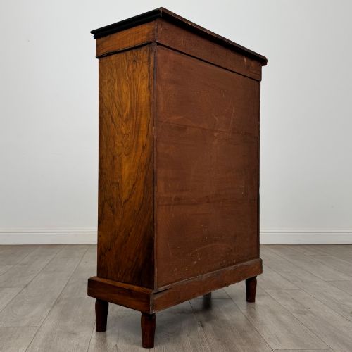 ANTIQUE 19TH CENTURY VICTORIAN PIER CABINET IN WALNUT - ADDITIONAL PHOTO 4