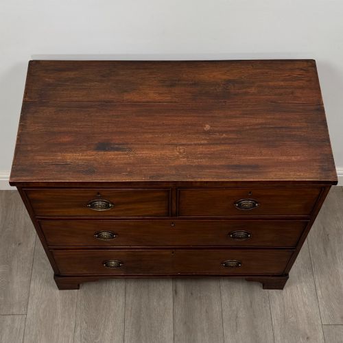 ANTIQUE 18TH CENTURY GEORGIAN CHEST OF DRAWERS IN MAHOGANY - ADDITIONAL PHOTO 8