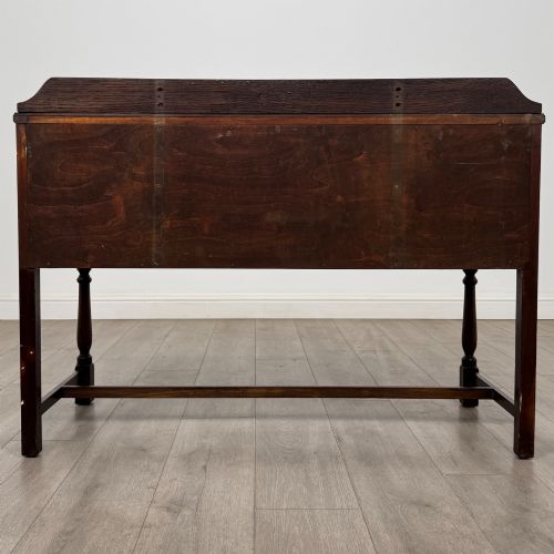 ANTIQUE 20TH CENTURY EDWARDIAN SIDE TABLE IN OAK - ADDITIONAL PHOTO 4