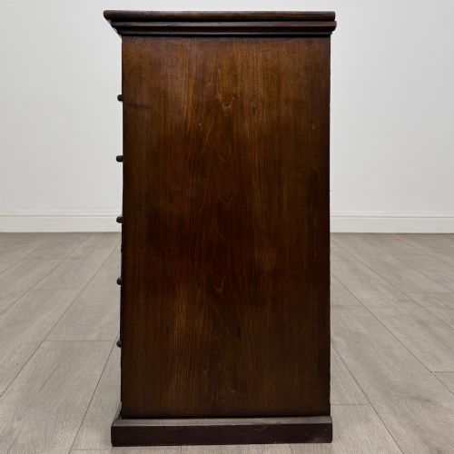 ANTIQUE 20TH CENTURY EDWARDIAN CHEST OF DRAWERS IN MAHOGANY - ADDITIONAL PHOTO 2