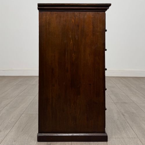 ANTIQUE 20TH CENTURY EDWARDIAN CHEST OF DRAWERS IN MAHOGANY - ADDITIONAL PHOTO 6