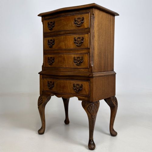 ANTIQUE 20TH CENTURY SMALL CHEST OF DRAWERS IN MAHOGANY - ADDITIONAL PHOTO 1