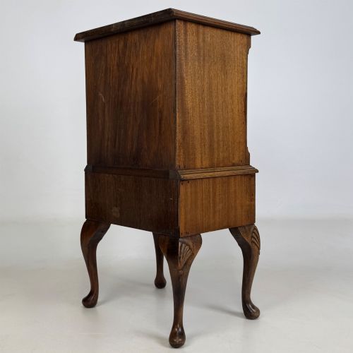 ANTIQUE 20TH CENTURY SMALL CHEST OF DRAWERS IN MAHOGANY - ADDITIONAL PHOTO 5