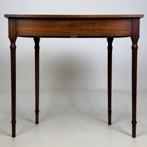 ANTIQUE 20TH CENTURY SIDE TABLE IN MAHOGANY BURR WALNUT - ADDITIONAL PHOTO 4