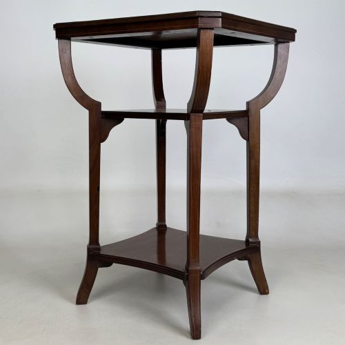 ANTIQUE 20TH CENTURY EDWARDIAN SIDE TABLE IN MAHOGANY - ADDITIONAL PHOTO 4