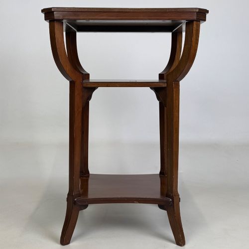 ANTIQUE 20TH CENTURY EDWARDIAN SIDE TABLE IN MAHOGANY - ADDITIONAL PHOTO 5