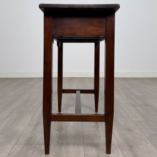 VINTAGE 20TH CENTURY HARDWOOD SIDE TABLE - ADDITIONAL PHOTO 2