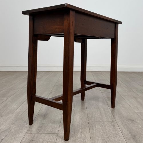 VINTAGE 20TH CENTURY HARDWOOD SIDE TABLE - ADDITIONAL PHOTO 3