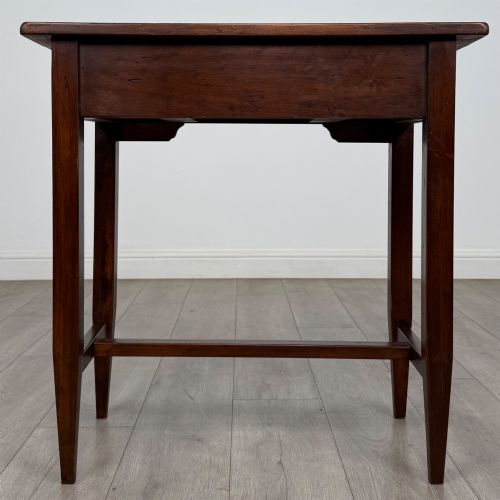 VINTAGE 20TH CENTURY HARDWOOD SIDE TABLE - ADDITIONAL PHOTO 4