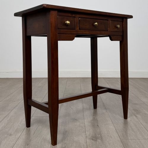 VINTAGE 20TH CENTURY HARDWOOD SIDE TABLE - ADDITIONAL PHOTO 7