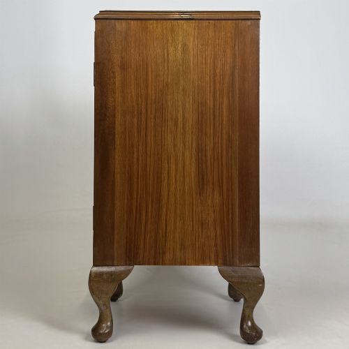 ANTIQUE 20TH CENTURY PAIR OF BEDSIDE CABINETS IN WALNUT - ADDITIONAL PHOTO 4