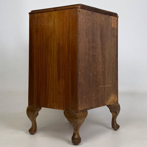 ANTIQUE 20TH CENTURY PAIR OF BEDSIDE CABINETS IN WALNUT - ADDITIONAL PHOTO 5