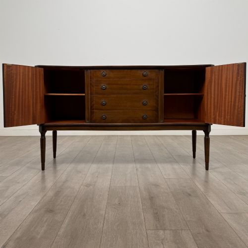 fig 1. Antique 20th Century Good Quality Sideboard In Mahogany