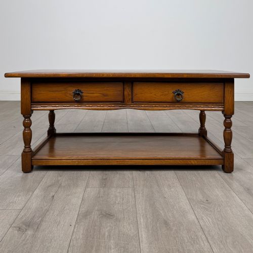 Antique 20th Century Good Quality Coffee Table in Oak