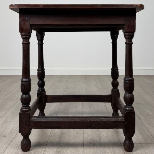 Antique 20th Century Edwardian Side Table in Oak
