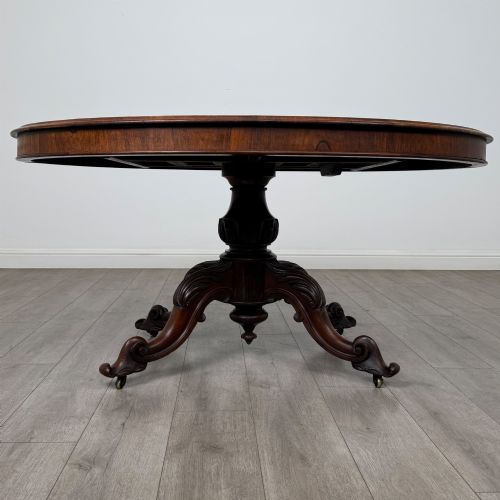 Antique 19th Century Victorian Breakfast Table in Rosewood
