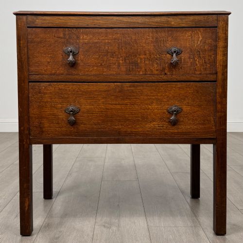 Antique 20th Century Chest of Drawers in Golden Oak