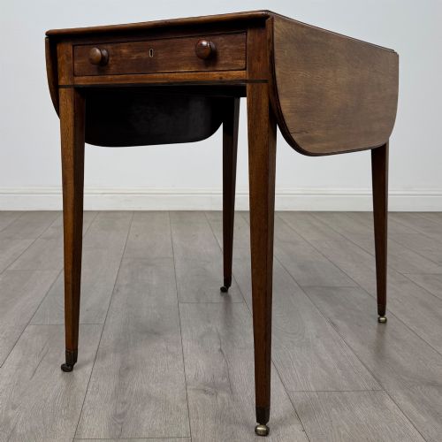 Antique 19th Century Georgian Style Pembroke Table in Mahogany