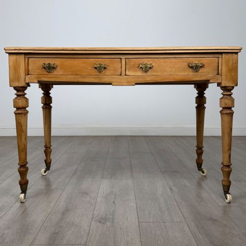 Antique 19th Century Victorian Writing Table in Pine