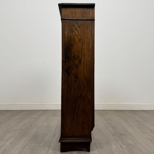 fig 4. Antique 19th Century Fine Quality Carved Oak Display Cabinet