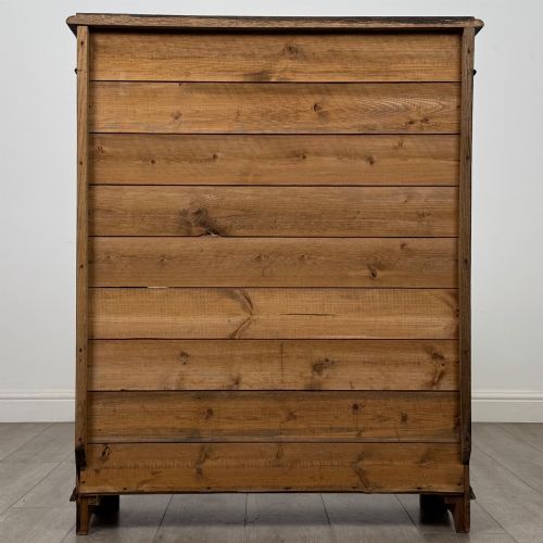 fig 6. Antique 19th Century Fine Quality Carved Oak Display Cabinet