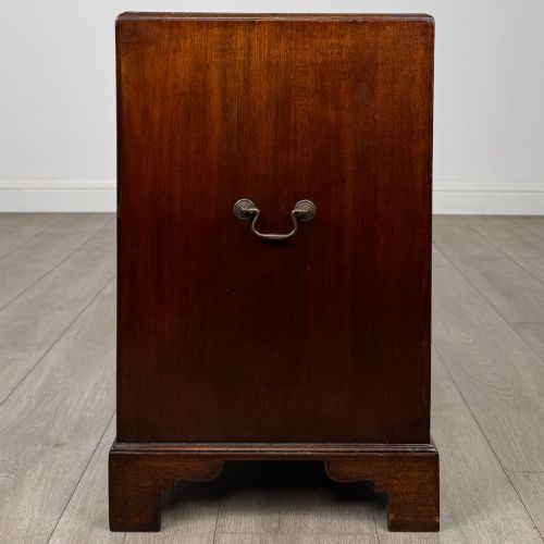 fig 6. Antique 20th Century Small Campaign Style Chest Of Drawers