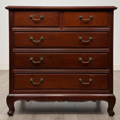 Antique 20th Century Chest of Drawers in Mahogany