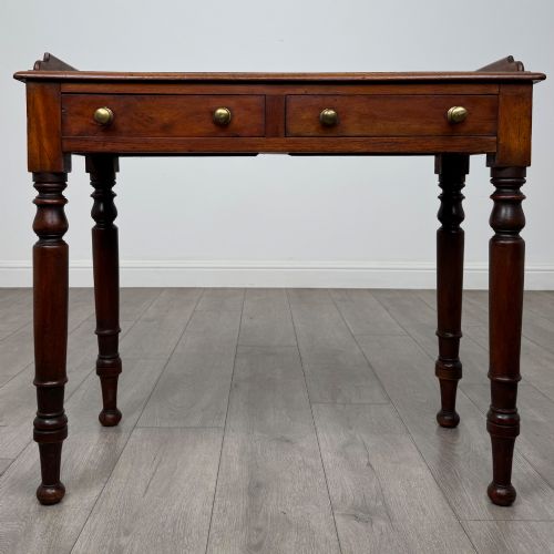 Antique 19th Century Victorian Writing Table in Mahogany