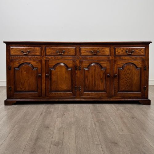 Antique 20th Century Large Good Quality Sideboard in Oak