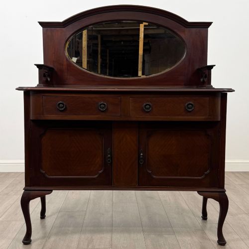 Antique 20th Century Edwardian Sideboard in Mahogany