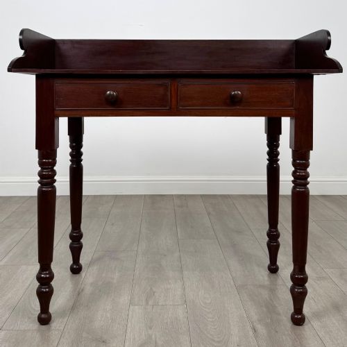 Antique 19th Century Victorian Writing Table in Mahogany