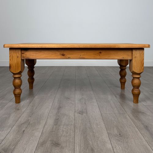 Antique 20th Century Farmhouse Coffee Table in Pine