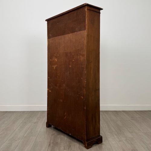 fig 7. Antique 20th Century Large Display Cabinet In Mahogany