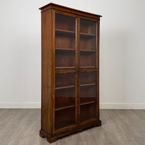 fig 9. Antique 20th Century Large Display Cabinet In Mahogany
