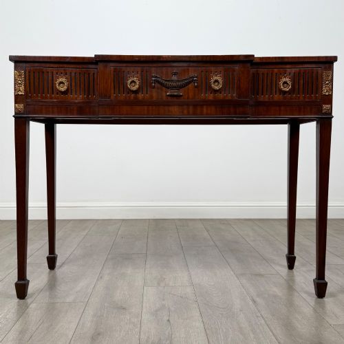 Antique 20th Century Adam Style Side Table in Mahogany