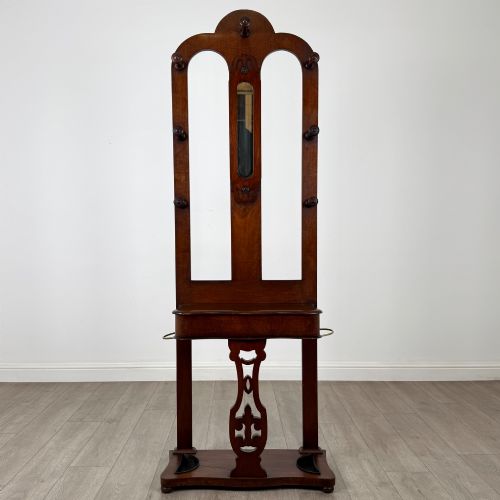 Antique 19th Century Victorian Hall Stand in Mahogany
