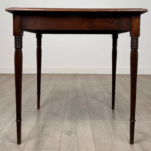 Antique 20th Century Edwardian Side Table in Oak